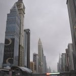 ستاد الاهلي :  دبي تحت المطر .. مدينة ساحرة